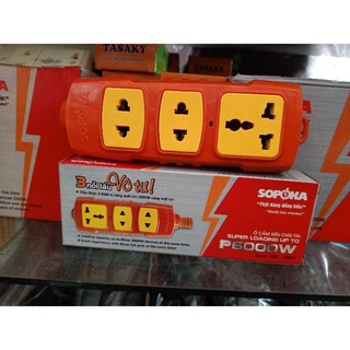 Ổ cắm lõi sứ chịu tải sopoka p6000w