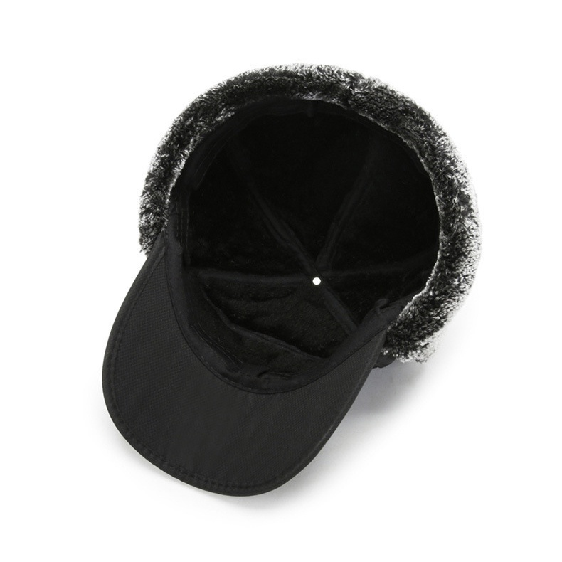 Winter warm hat with thick velvet lining for men and women