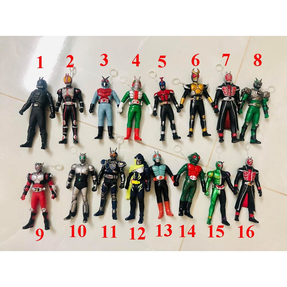 Đồ chơi Figure Kamen Rider các loại.