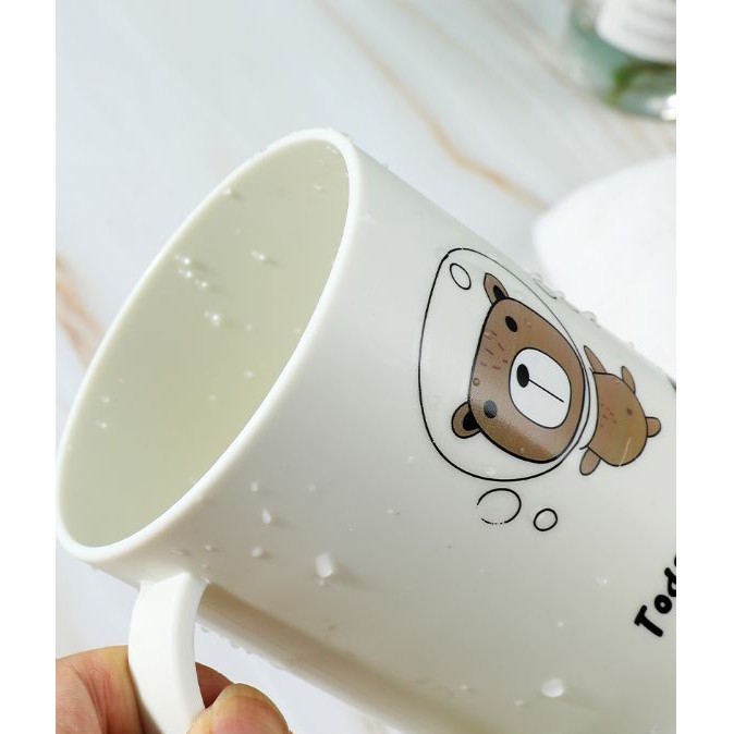 Cốc uống nước khử mùi phủ lớp chống bám bẩn Ag+Chịu nhiệt gọn nhẹ chống rơi vỡ, Hoạt hình dễ thương. | BigBuy360 - bigbuy360.vn