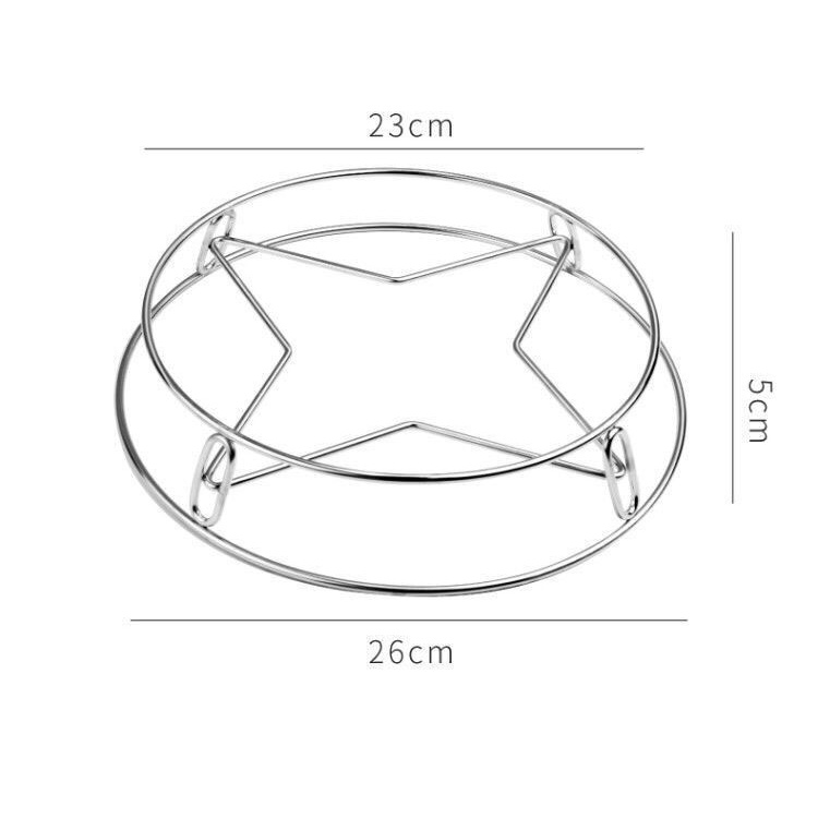 Đế lót nồi , chảo HÌNH NGÔI SAO kiêm Vỉ hấp