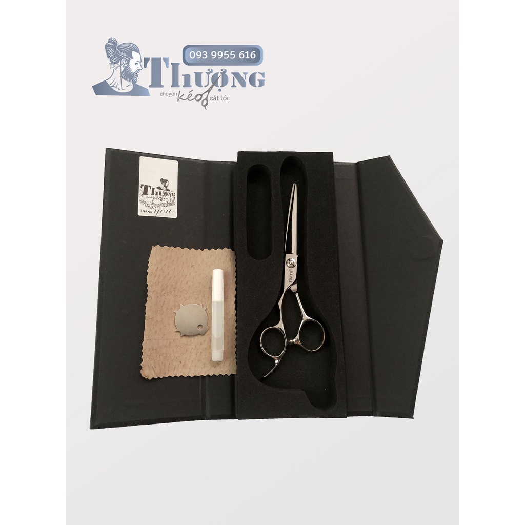 Kéo cắt tóc tay trái Tokyo thép Nhật 440C