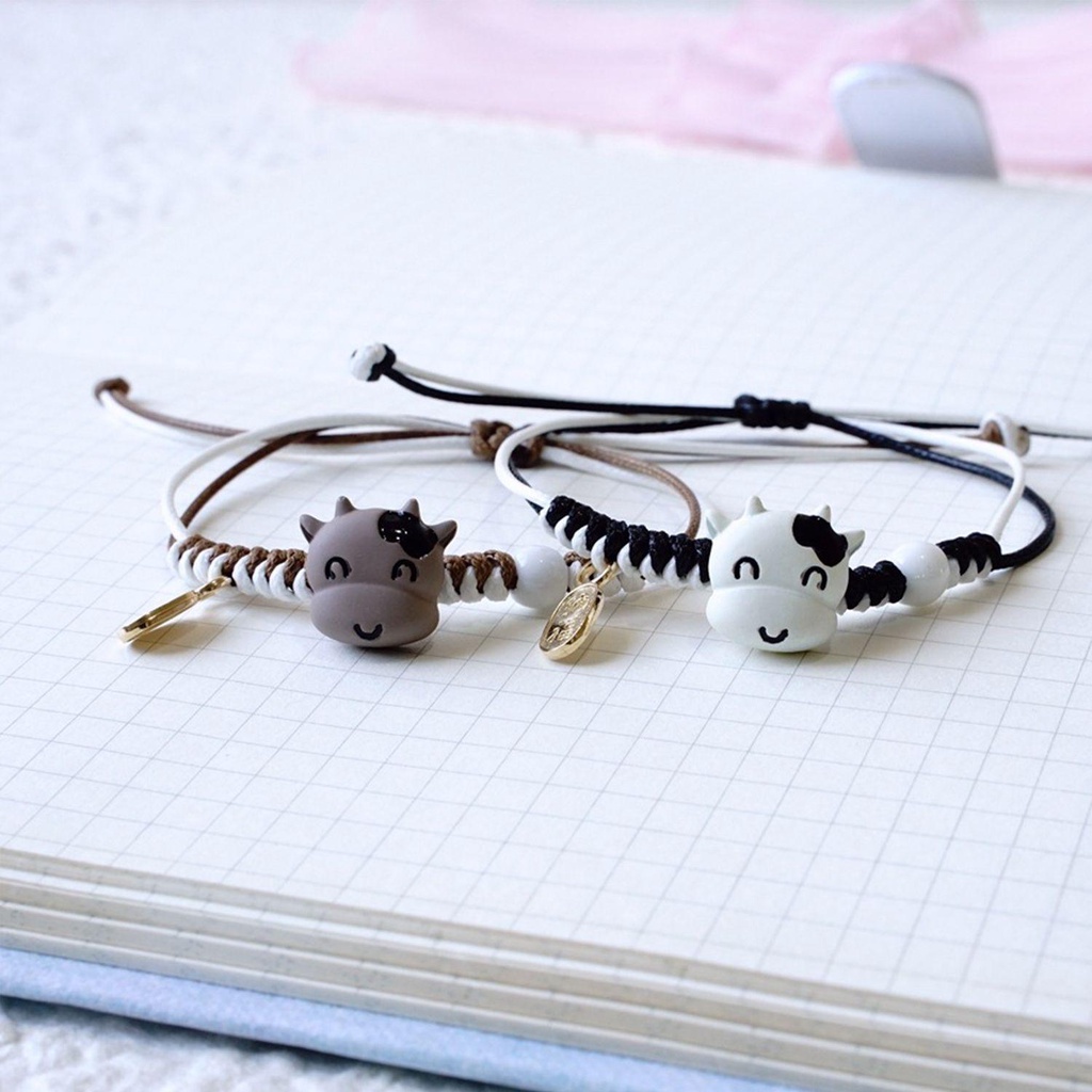 Vòng Tay Dây Bện Phong Cách Năm Mới Cho Nữ