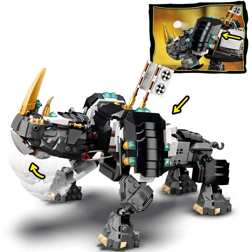 Hàng đặt - LEGO Ninjago 71719 – Khủng Long Giác Đấu Mino Của Zane