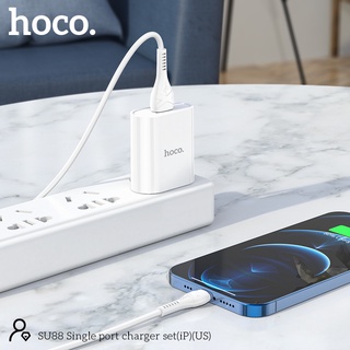 Bộ sạc cáp 2.4A  SU88 đầu IP ,Micro,Type-C cổng ra USB,dây dài 1m- Chính hãng