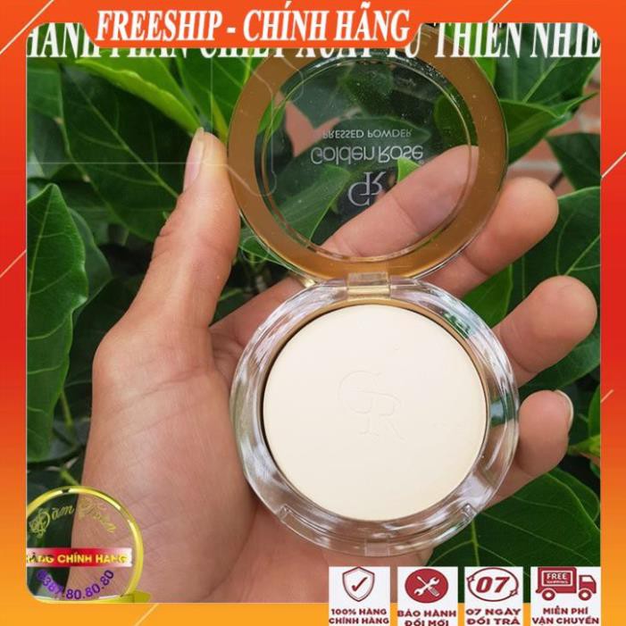 [FreeShip - MUA 1 TẶNG 1] Phấn phủ kiềm dầu cao cấp, che khuyết điểm siêu mịn/Phấn phủ pressed powder golden rose