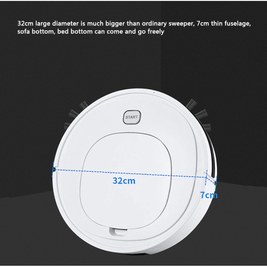 Máy hút bụi_Robot hút bụi thông minh_ Lực hút mạnh_Pin khoẻ_Cảm biến siêu nhạy MODEM ES32