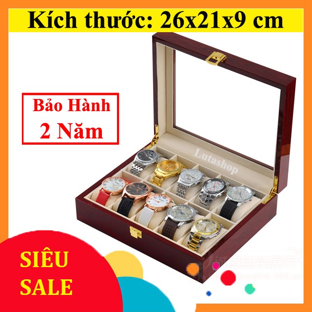 Hộp Đựng Đồng Hồ Da, Gỗ Giá Rẻ 1c,3,c,5c,6c,10c,12c, Du Lịch 4c, 8c, Kèm Trang Sức, Mắt Kính Cao Cấp Chính Hãng