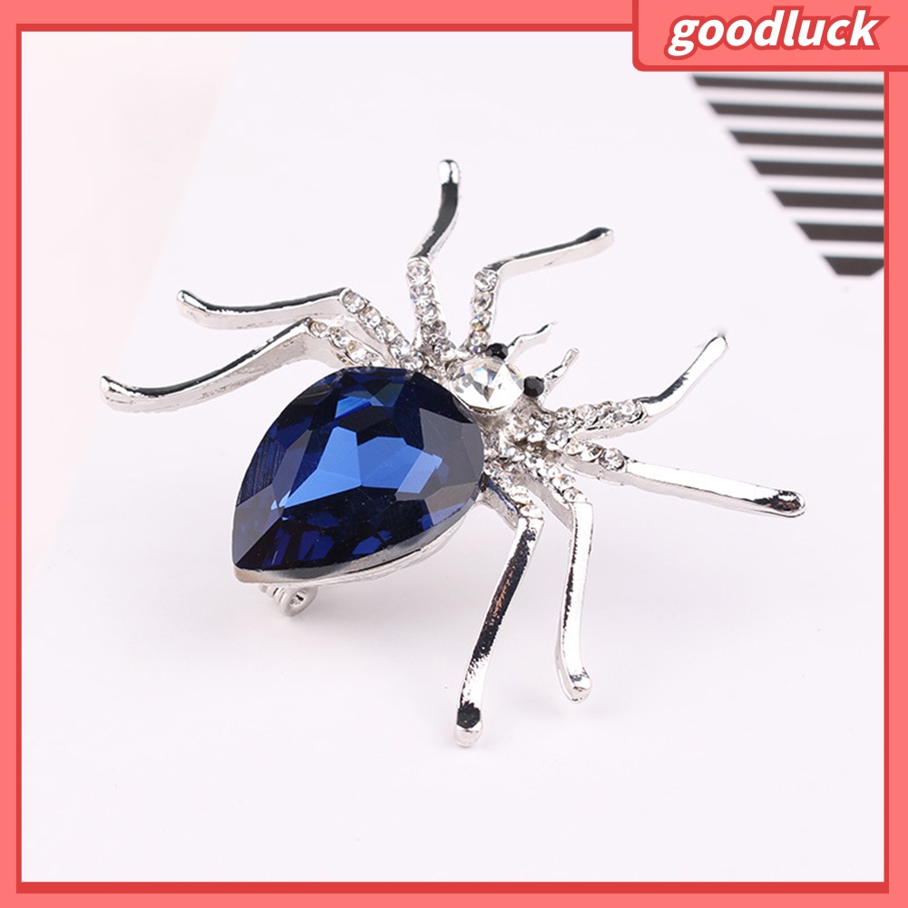 Trâm Cài Áo Hình Nhện Có Đính Đá Hợp Thời Trang Cho Nữ