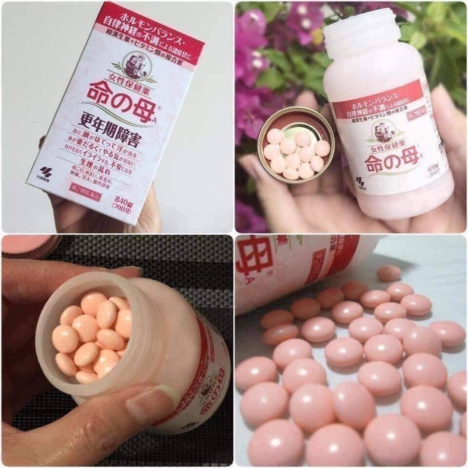 Viên Uống Hỗ Trợ Tiền Mãn Kinh Kobayashi 840 viên-Nội địa Nhật