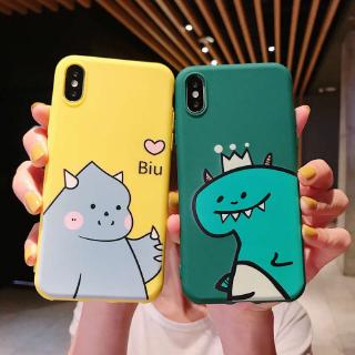 Ốp lưng Silicon in hình khủng long dễ thương cho Oppo F1 Plus F3 Plus F1s F5 F9 F11 A3 A3s A7 A9