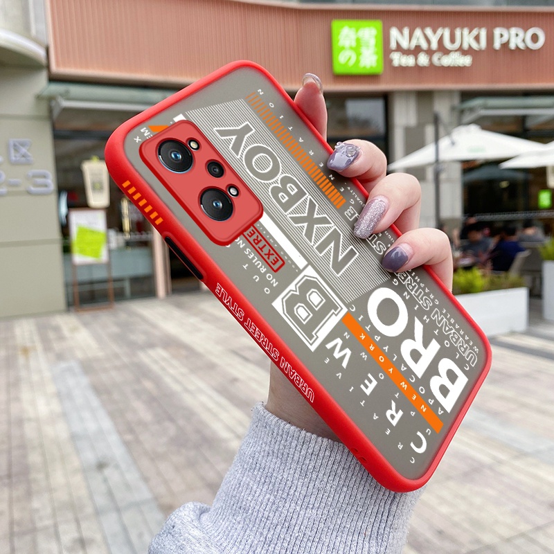 Ốp Điện Thoại Cứng Mặt Nhám Chống Sốc Thiết Kế Hình Vuông Cho Realme GT Neo 2 GT2 GT 2 Q5 Pro 5G