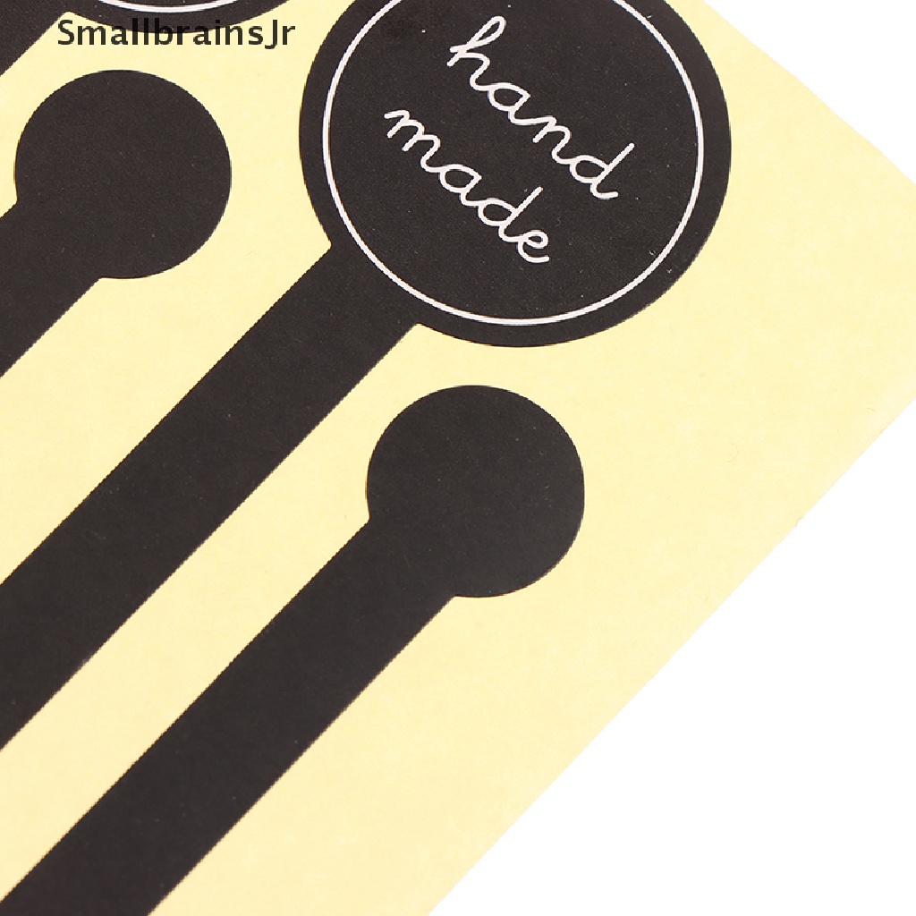 100 Nhãn Dán Dài Trang Trí Túi Bánh Thủ Công Tiện Lợi