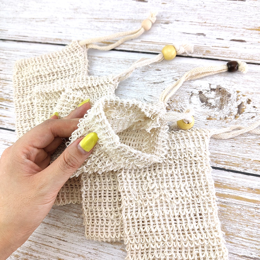 Túi Lưới Đựng Xà Phòng Rửa Tay Tiện Lợi