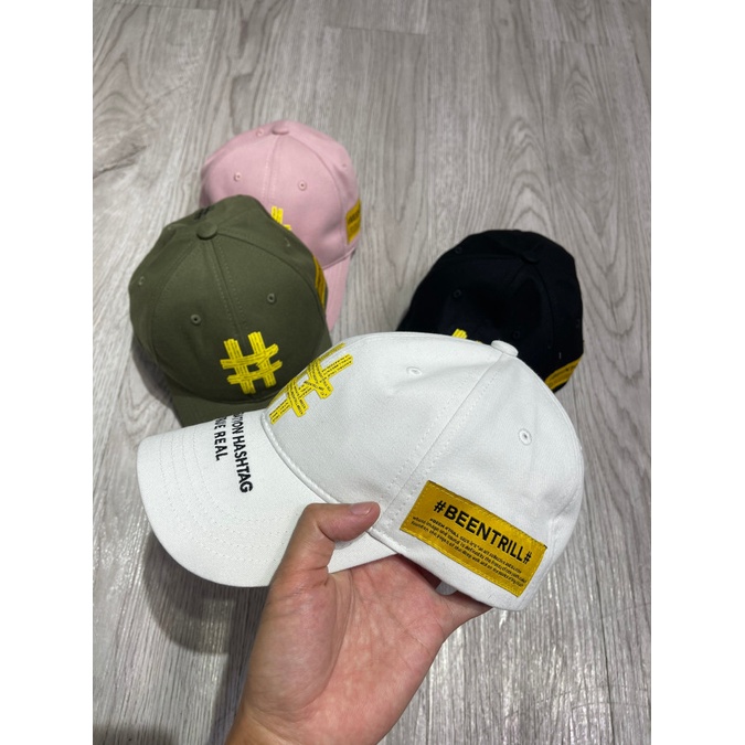 (HÀNG XUẤT XỊN) Mũ / Nón H91 #BEENTRILL# CAP 4 MÀU - Made in Ko/rea full-tem-tag Free size, unise