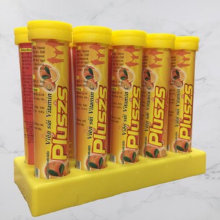 [Combo 10 Tuýp] Viên Sủi PLuszs Vitamin C - Hương Cam - Mỗi Tuýp là 20 viên