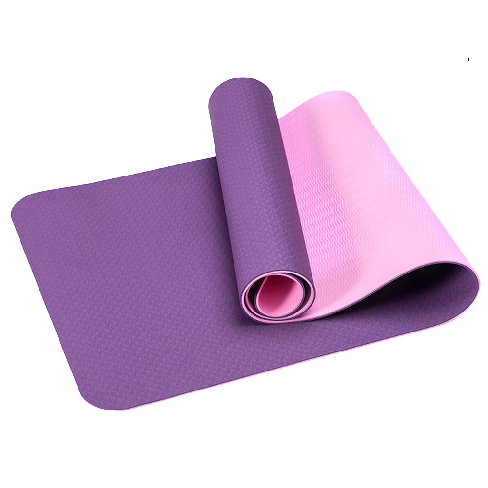 THẢM YOGA🌸FREE SHIP EXTRA 🌸  THẢM YOGA 2 Lớp 6mm TPE CAO CẤP