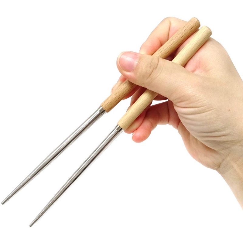 Bộ Muỗng Đũa Nĩa Bằng Thép Không Gỉ 304 Kèm Hộp Đựng Tiện Lợi