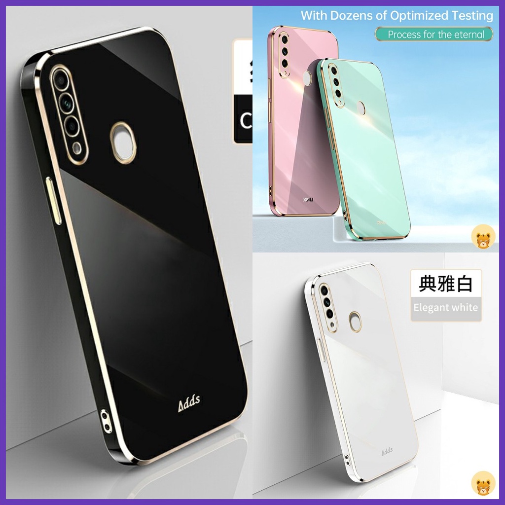 Ốp Điện Thoại Mềm Mạ Viền Sang Trọng Cho Oppo A31 2020