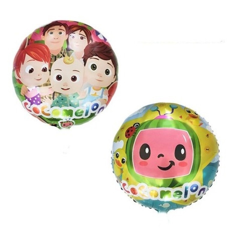 Set 5 Bong Bóng Lá Nhôm 18 Inch Dùng Trang Trí Tiệc Sinh Nhật