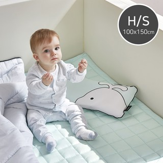 Thảm trải chần bông [H/S-100*150cm] Coda mềm mại thích hợp 4 mùa cho bé nhập khẩu Bonitabebe HQ