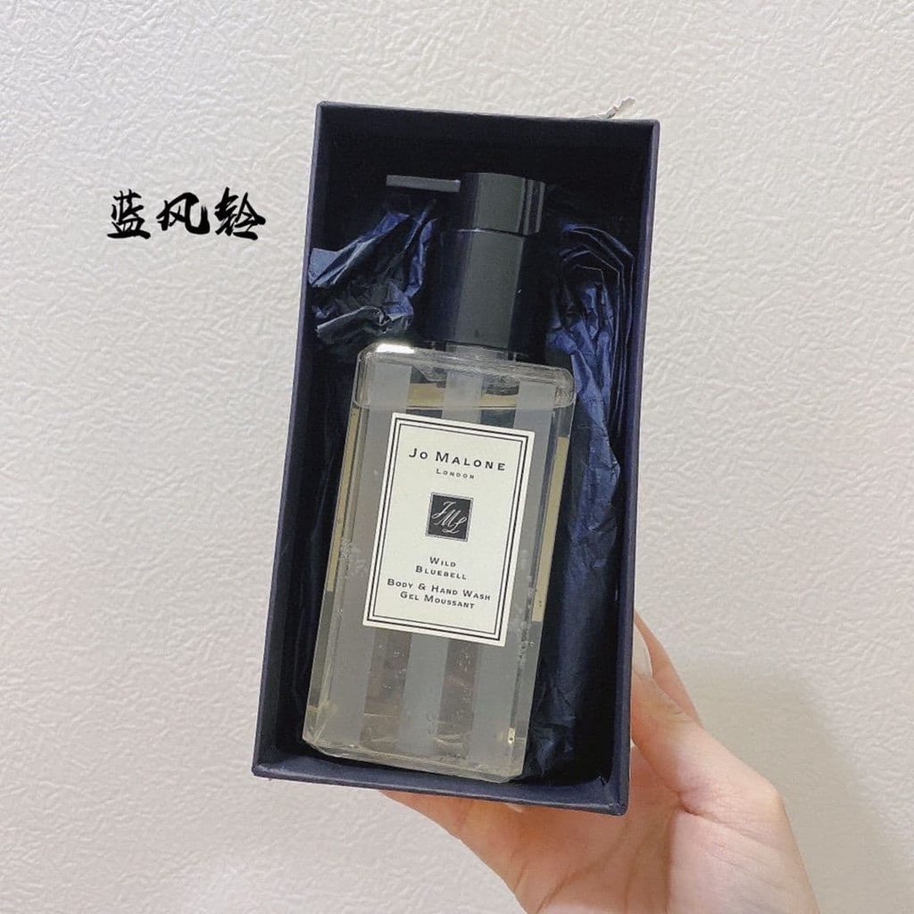 Sữa tắm Jo Malone 250ml lê muối biển hoa cam chanh chuông gió xanh mật ong mơ mẫu đơn carmine hoa hồng