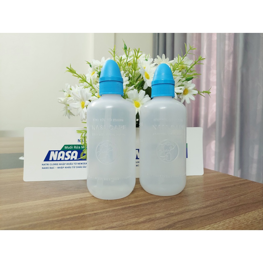Bình rửa mũi xoang NASA CARE - Đạt chuẩn y tế, dễ dùng, dễ vệ sinh, dung tích 250ml | BigBuy360 - bigbuy360.vn
