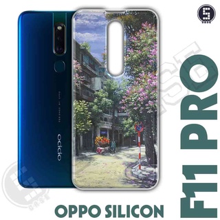Ốp điện thoại OPPO F11 PRO Dẻo Chống Shock Nhiều Mẫu Tuyển Tập 11 Phố Cổ Sơn Dầu A3006-CL11