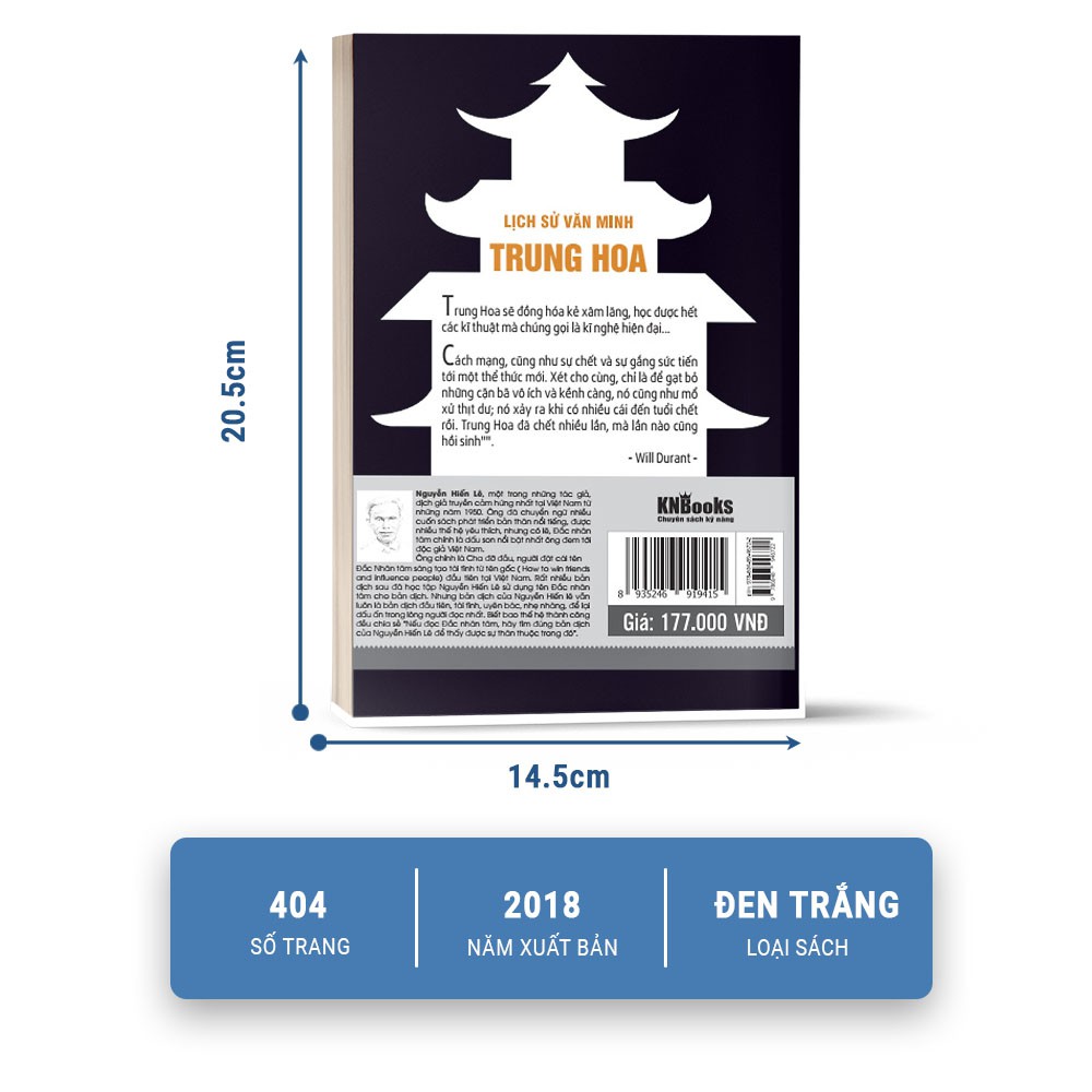 Sách - Lịch sử văn minh Trung Hoa - KNBOOKS