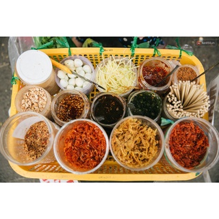[1 kí gia vị đầy đủ] Sốt bò trộn bánh tráng