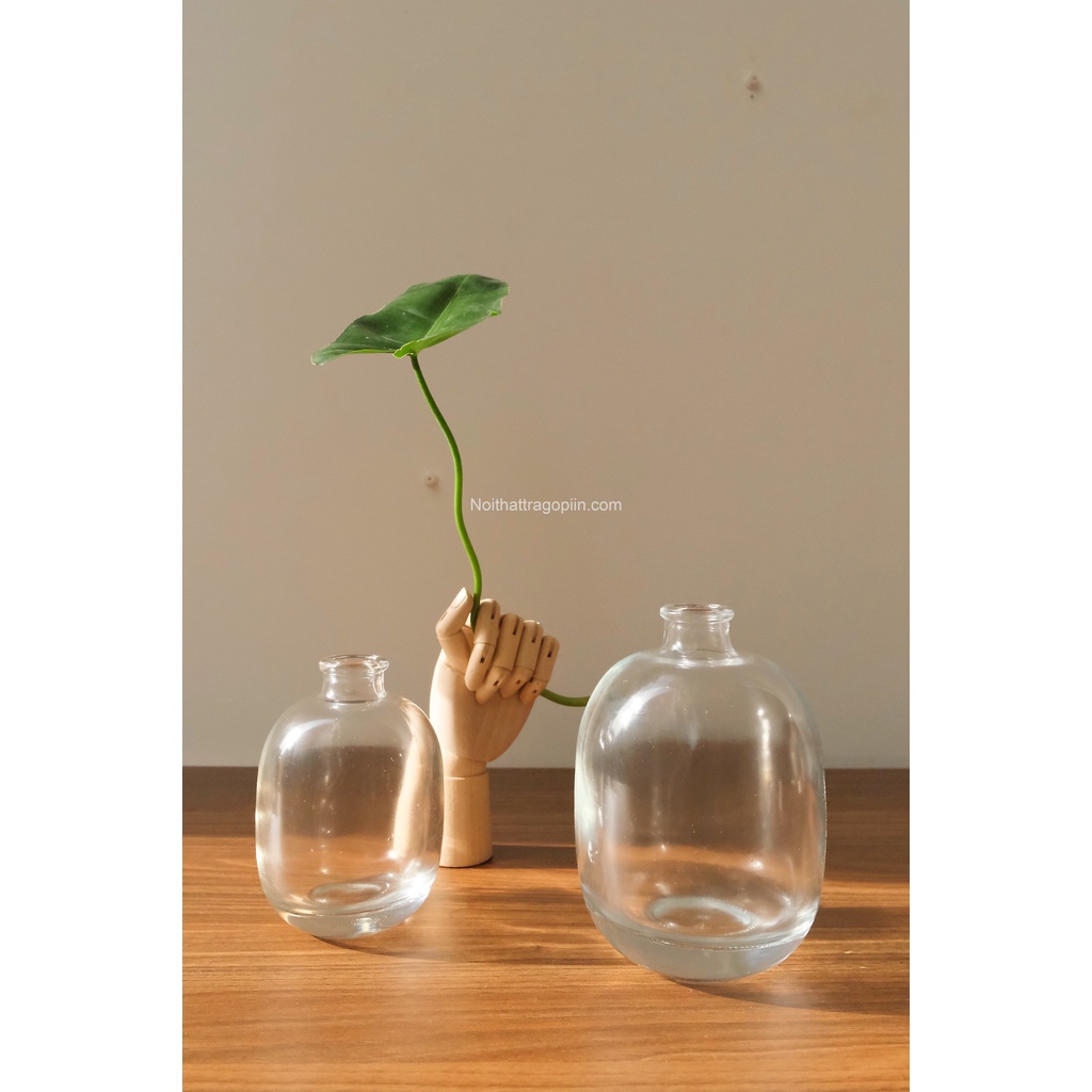 Chai thủy tinh trang trí