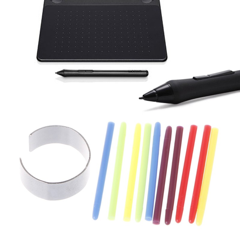WACOM Set 10 Bút Vẽ Bằng Gỗ Tre Cao Cấp