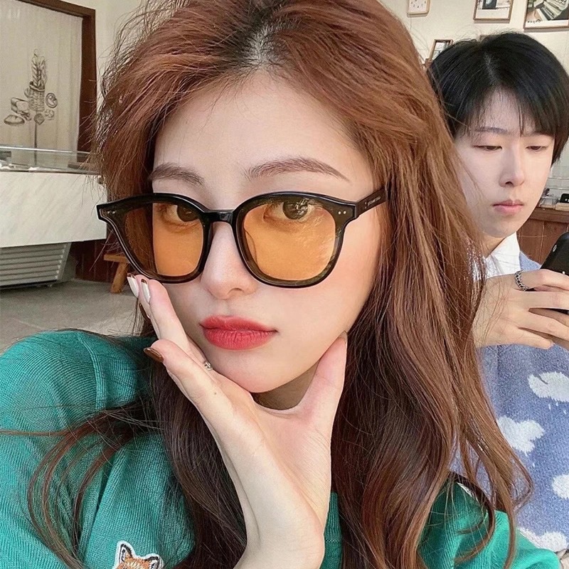 Cổ điển màu nâu Ống kính kính râm cho nam giới phụ nữ uv400 kính bảo vệ mắt kính mát