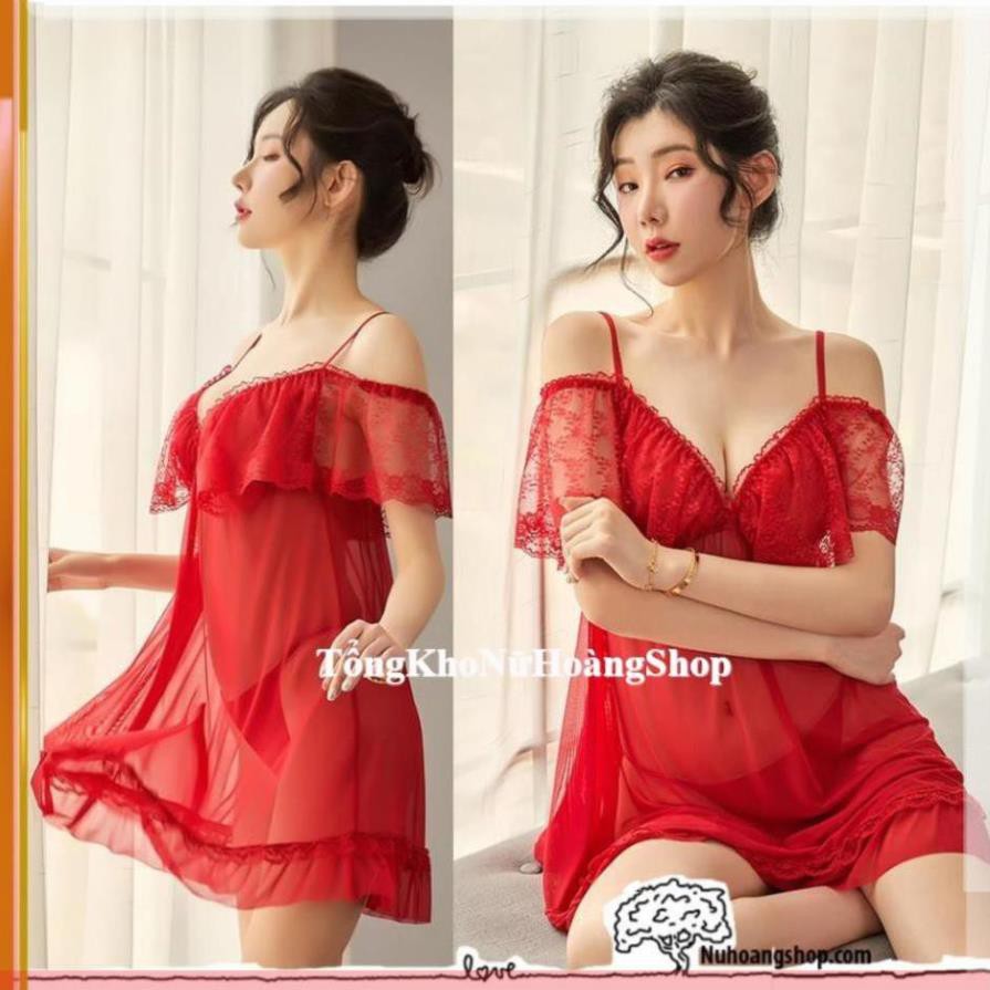 [ Chất Đẹp - Form Chuẩn]❤HOT 2021 ❤ váy ngủ thun lưới ren -đầm ngủ sexy cao cấp B1040 | BigBuy360 - bigbuy360.vn
