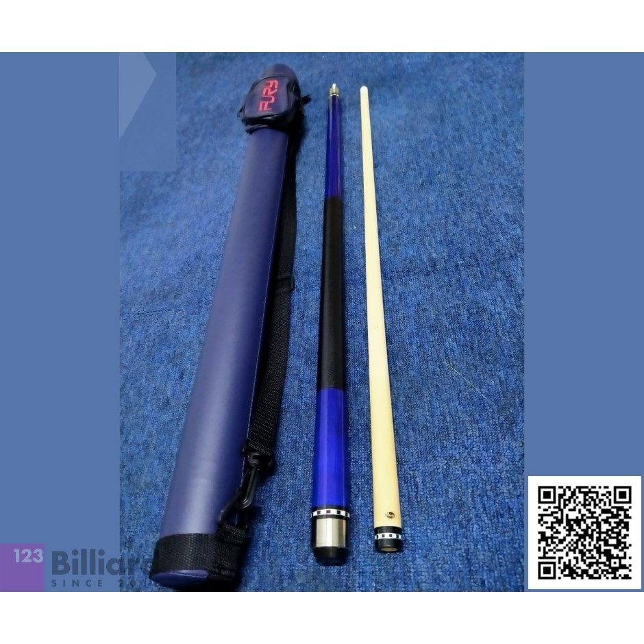 [SIÊU THỊ BIDA] Combo cơ Lỗ/Pool Custom V Xanh Dương [Cơ cho người Mới]