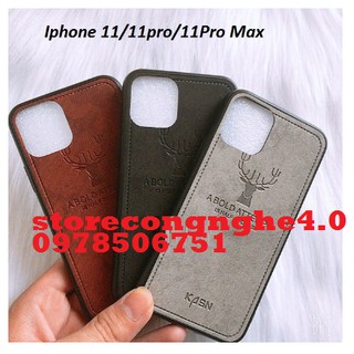 Ốp Hươu Tài Lộc Cho Iphone 11/11Pro/11Pro Max Nền Lì Chất Lừ Mẫu Mới Hót Hít.