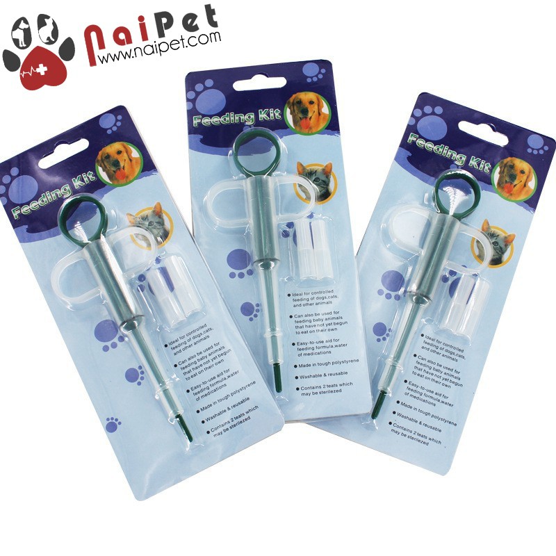 Dụng Cụ Bơm Thuốc Và Thức Ăn Cho Chó Mèo Feeding Kit