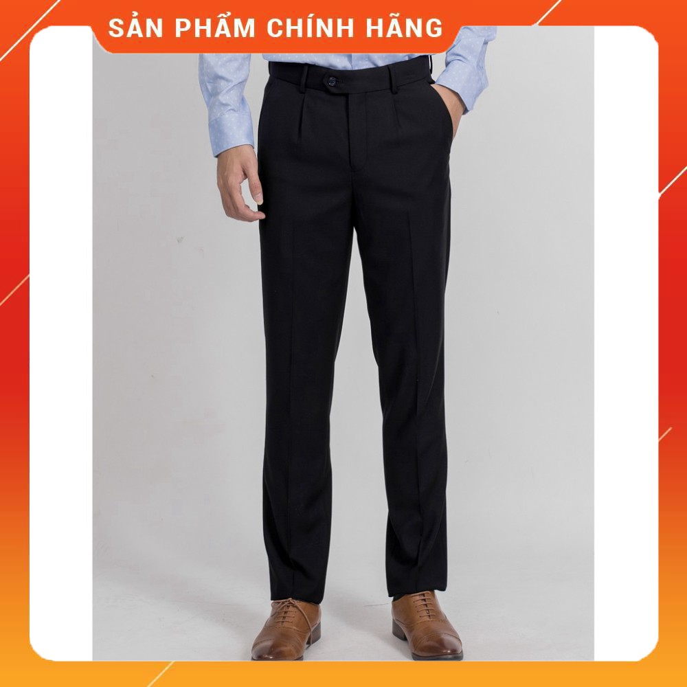 (Aristino chính hãng) Quần âu nam Aristino ATR01908 màu đen 01
