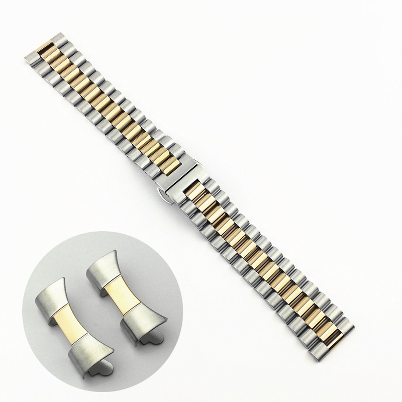 Khóa Dây Đeo Đồng Hồ Bằng Thép Không Gỉ 10mm 12mm 13mm 14mm 16mm 17mm 18mm 19mm 20mm 21mm 22mm