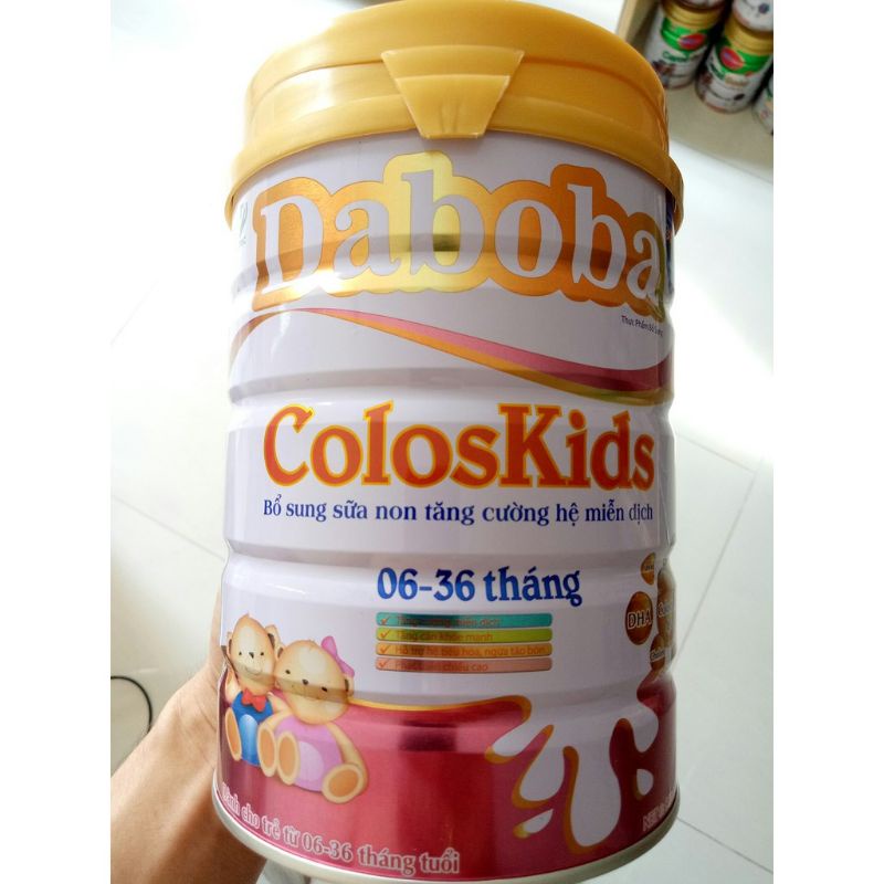 Sữa bột Daboba Coloskids 900g cho trẻ từ 6-36 tháng
