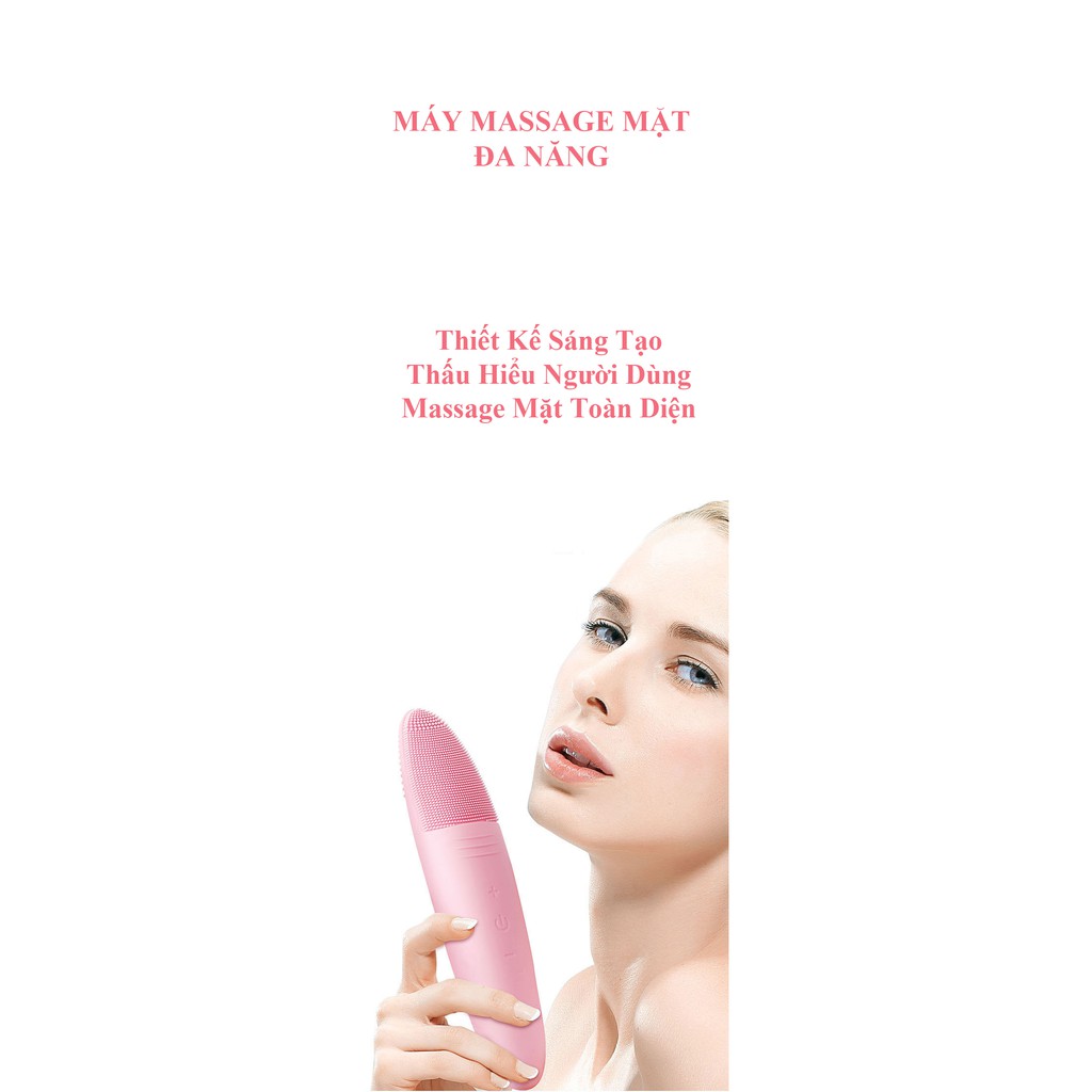 Bút Mát Xa Mặt Đa Năng Nhiều Chế Độ