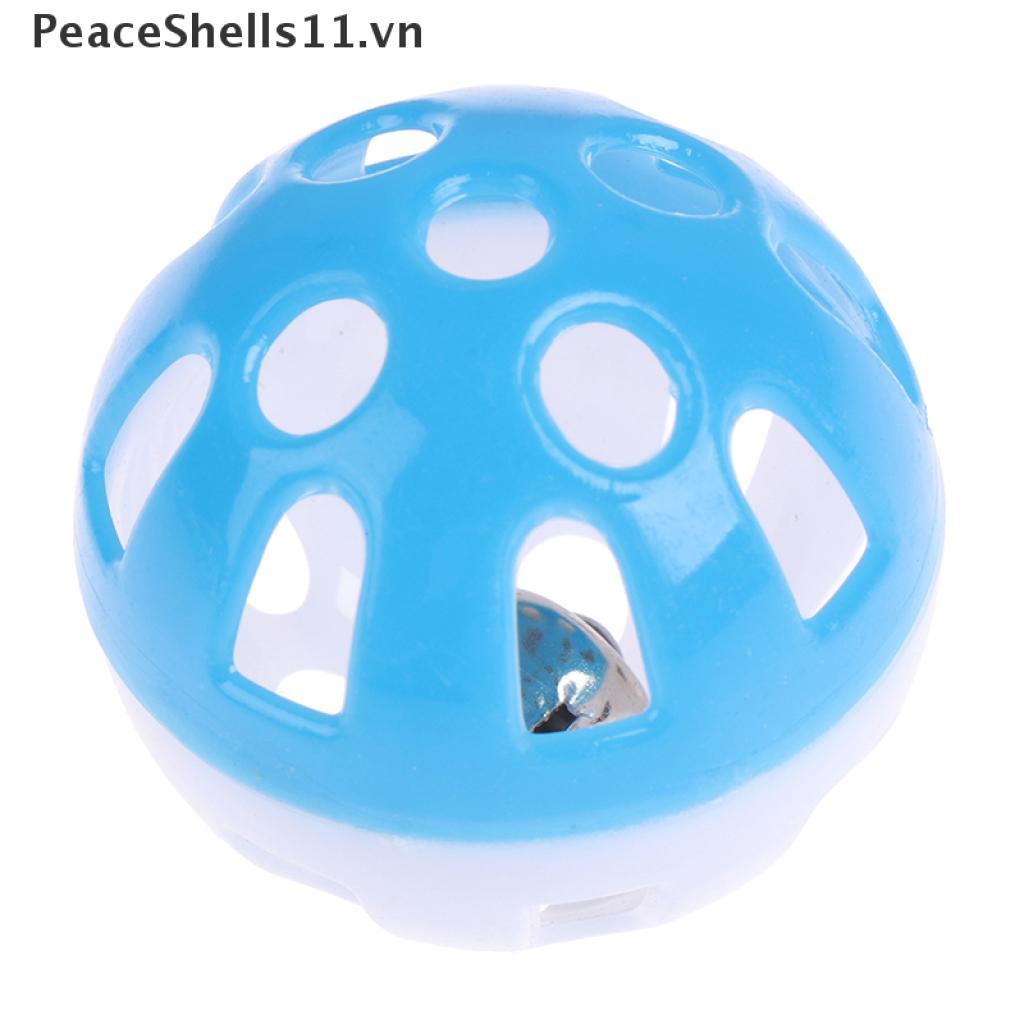 Đồ chơi bóng chuông có lỗ cho chim và mèo