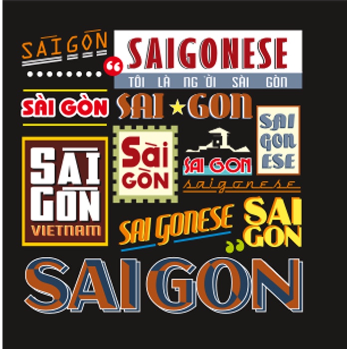 Áo SWEATER Saigonese Nỉ Da Cá Mỏng , Áo Sweatshirt Unisex Form Rộng Thời Trang Nam Nữ