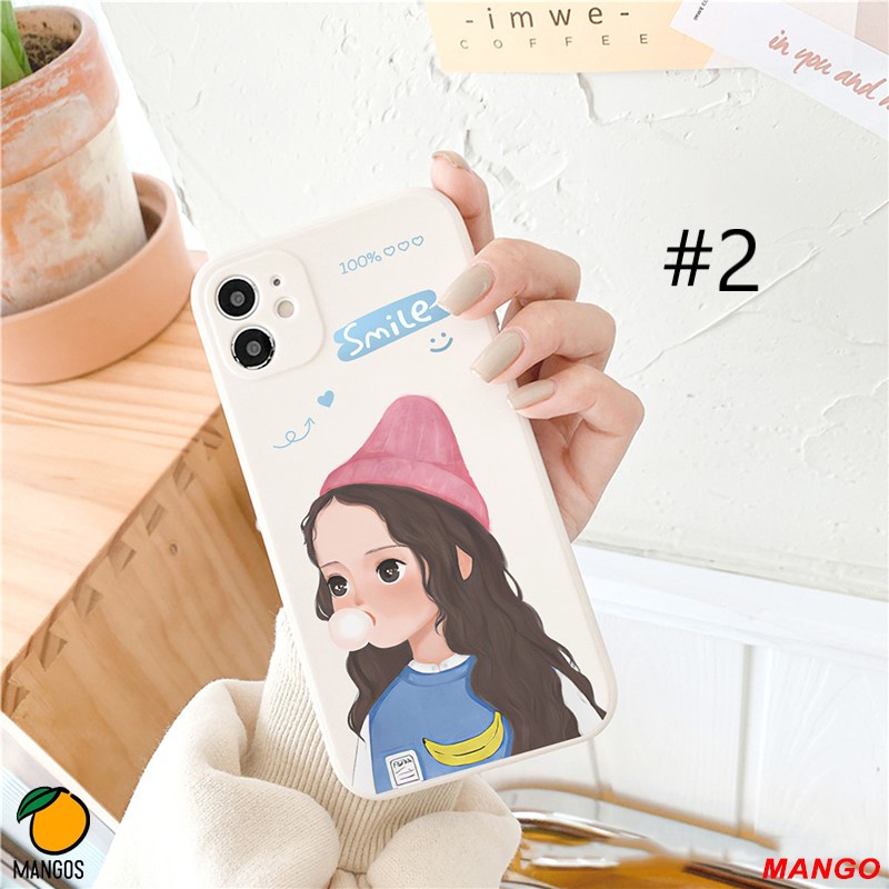 Ốp lưng iphone 6plus 6splus 7 plus 8plus X Xr XsM  11 12 13 Promax 14 Promax - MANGO059 - MangoOvil