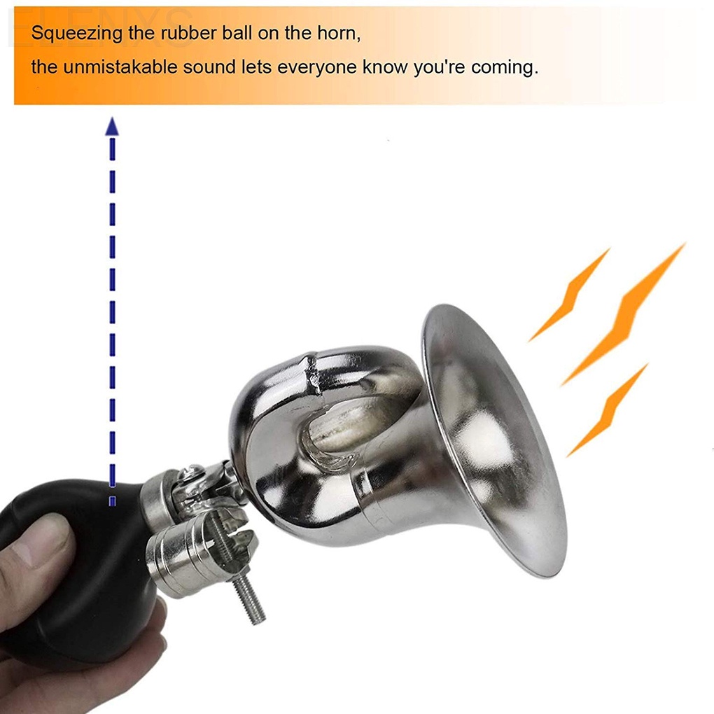 Còi Hơi Hình Ốc Sên Phong Cách Vintage Cho Xe Đạp Leo Núi