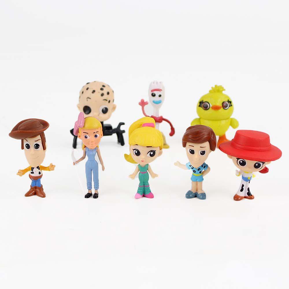 Mô Hình Đồ Chơi Nhân Vật Hoạt Hình Disney Jessie Bullseye Buzz Rex Khủng Long Người Ngoài Hành Tinh Bằng PVC Để Bàn Trang Trí