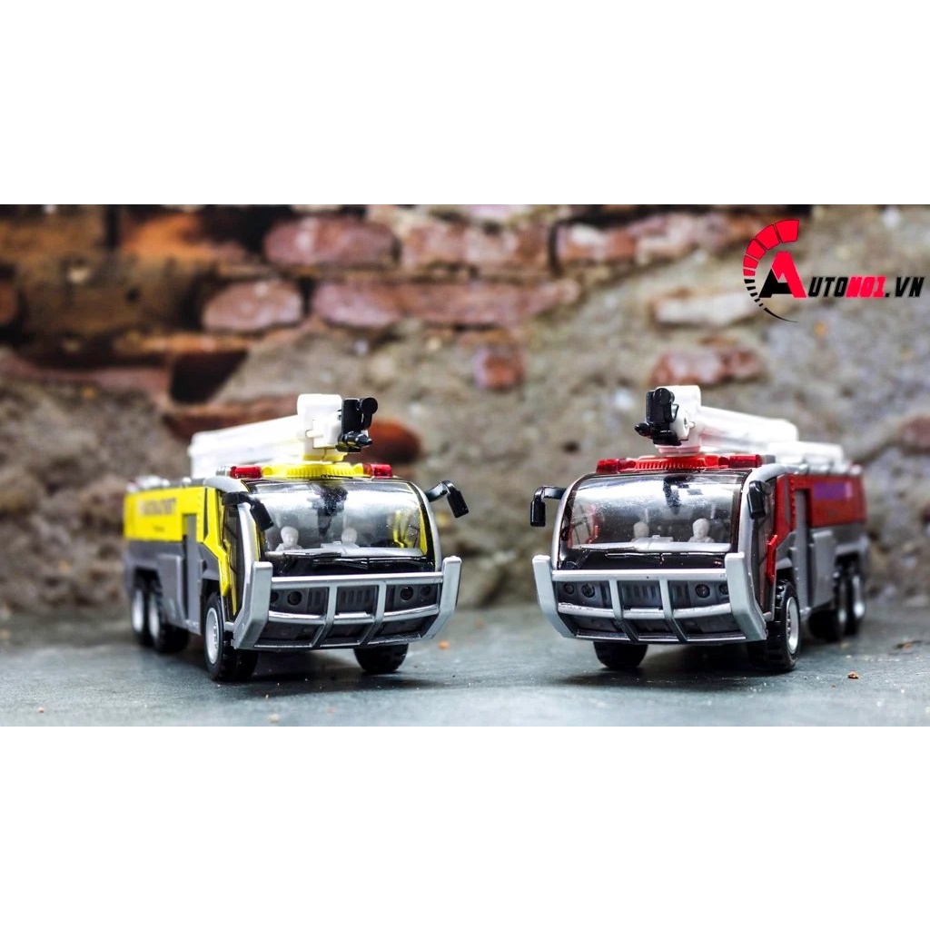 Mô hình xe cứu hỏa sân bay 1:50 kaidiwei 7628