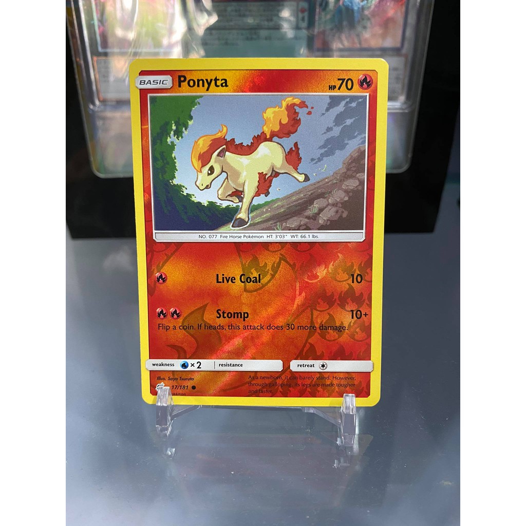 [ Dưa Hấu Yugioh ] Lá bài thẻ bài Pokemon Ponyta