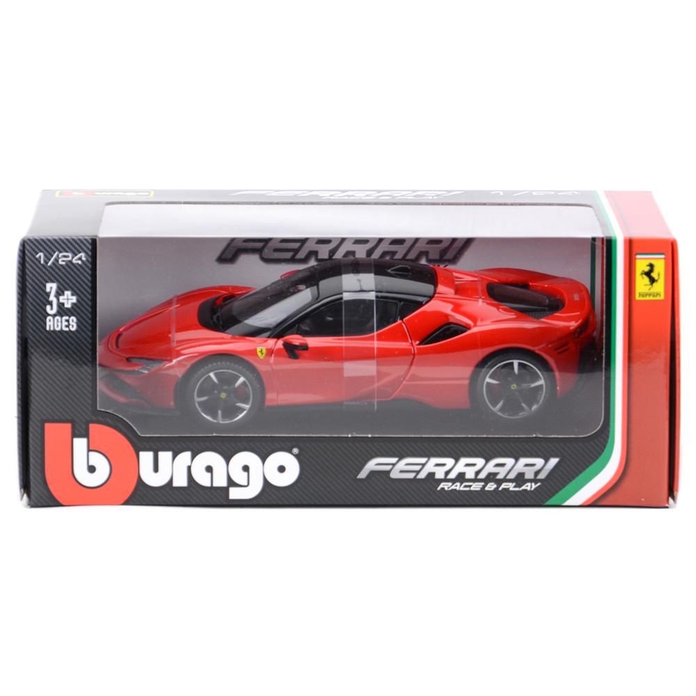 Mô Hình Xe Hơi Ferrari Sf90 Stratos Tỉ Lệ 1: 24