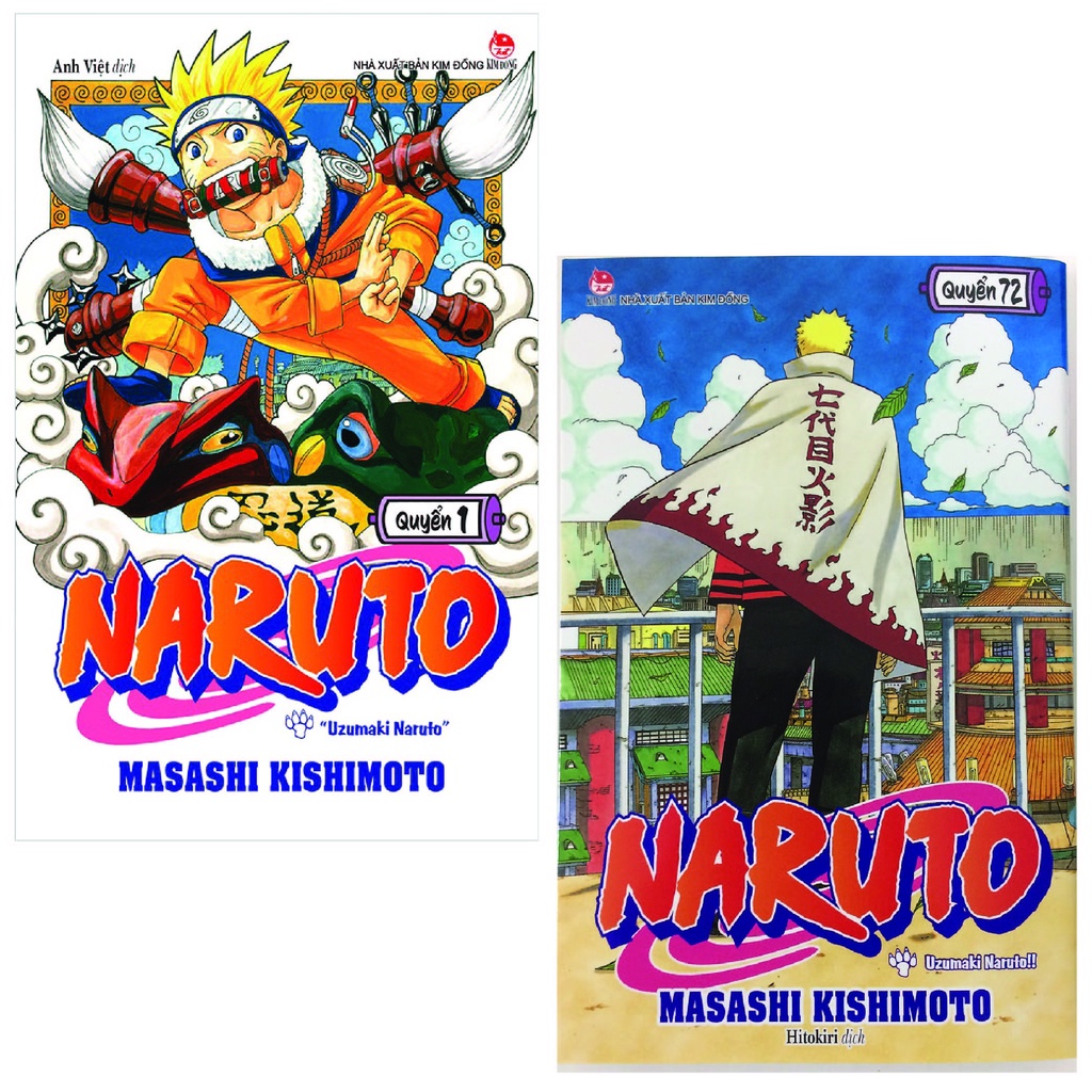 Combo truyện - Naruto (Tập 1-72)
